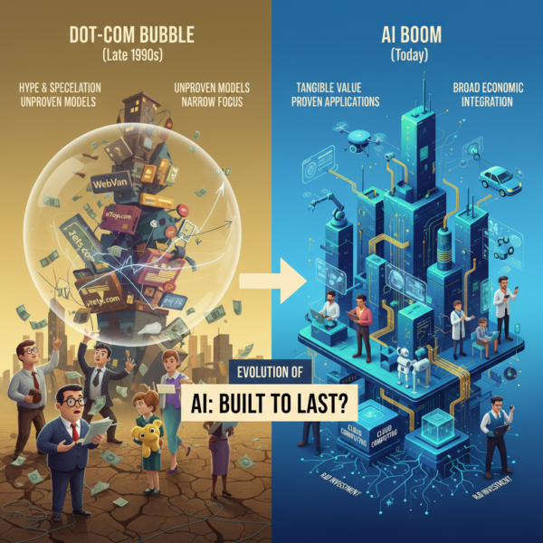 Is the AI Boom Built to Last? How It Differs from the Dot-Com Bubble ...
